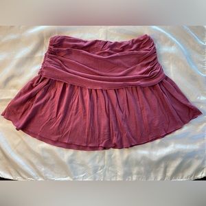 Forever 21 layered mini skirt color mauve Small. Vintage Great condition Used